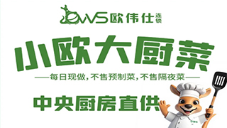 欧伟仕中央厨房直供—小欧大厨菜全新上线